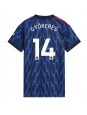 Arsenal Viktor Gyokeres #14 Venkovní Dres pro Dámské 2025-26 Krátký Rukáv